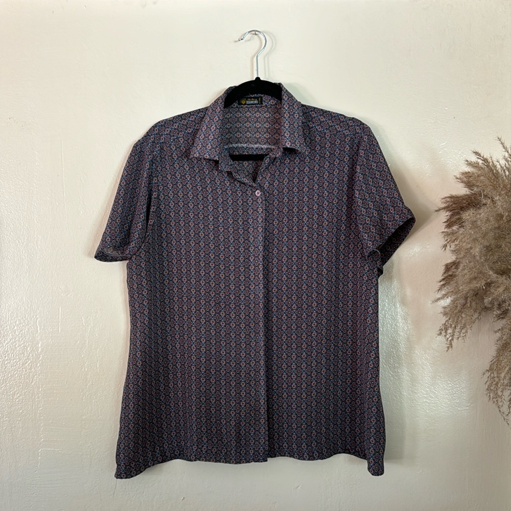 Patterned Button Down